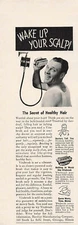 Vitabrush Print Ad Vintage Advertisement Hair Ad Hershey Manufacturing Co 1942