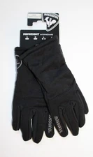NWT Rossignol Midweight Men's Large Black Sherpa Gloves iTip Water Resistant