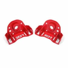 BMR Suspension CAB342R A-arm mounts front upper adjustable stock shocks Red NEW