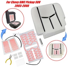 Driver Bottom Seat Foam &Heat Pad Heating Element For 03-06 Chevy GMC Pickup SUV