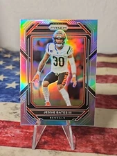 2022 Panini Prizm Football JESSIE BATES III #61 Silver Prizm - Bengals