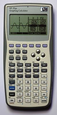 Original HP 39gs scientific CIENTIFICA Graphing Calculator with cable