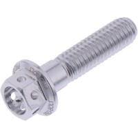Schraube Jmp 6 Kant Bolt M6X1,00Mm 25Mm Aluminium Racing Silber