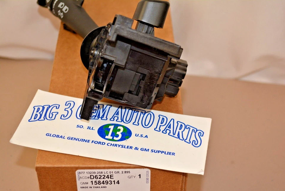 Chevrolet Tahoe GMC Yukon Cadillac multi function Turn Signal Switch new OEM - Image 2 of 4