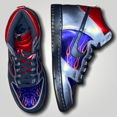 Nike Dunk High GS 'Optimus Prime' 308319 001 - Size 6Y