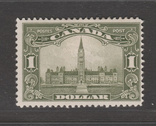 CANADA 1927 $1 Parliament MH UNI 159 CV $250 for Fine