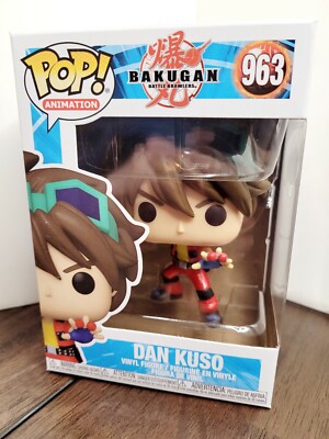 FUNKO Pop! BAKUGAN Battle Brawlers Dan Kuso #963 Animation Collectible Figure