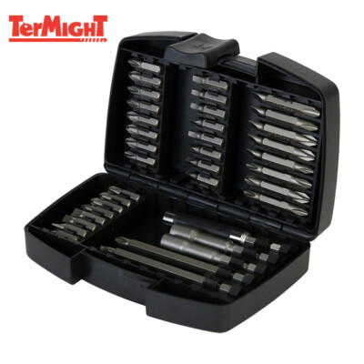 TerMight 37-Piece Ultimate Screwdriver Bit Set with Case Tools 1/4'' Hex Shank