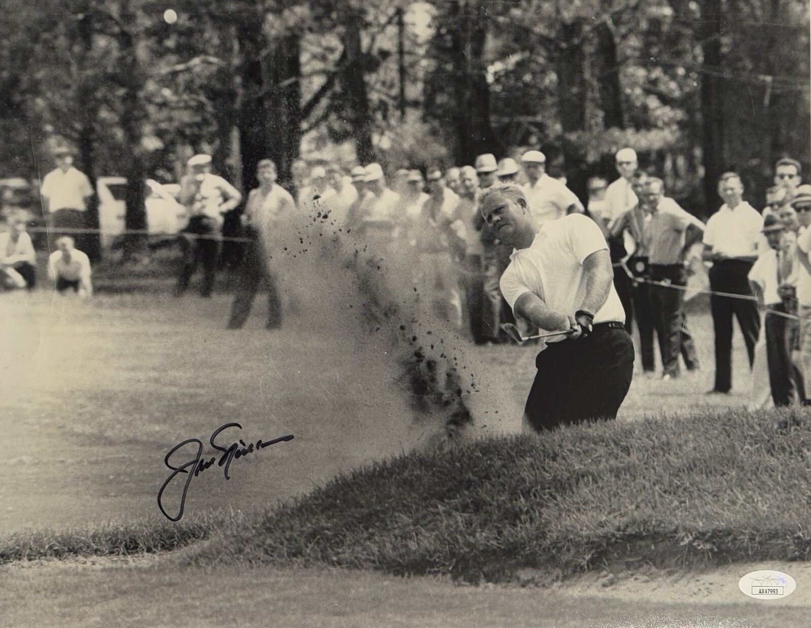 Jack Nicklaus Autographed Signed 11x14 Photo Masters Champ JSA COA 