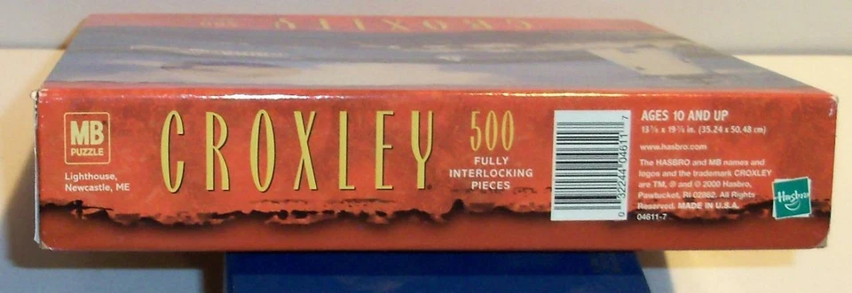 Nuevo Sellado MB Hasbro Croxley Faro Newcastle Me 500 PC Puzle Rompecabezas - Imagen 2 de 2