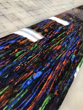 Psychedelic Red Drum Wrap For Snare 14x6.5.