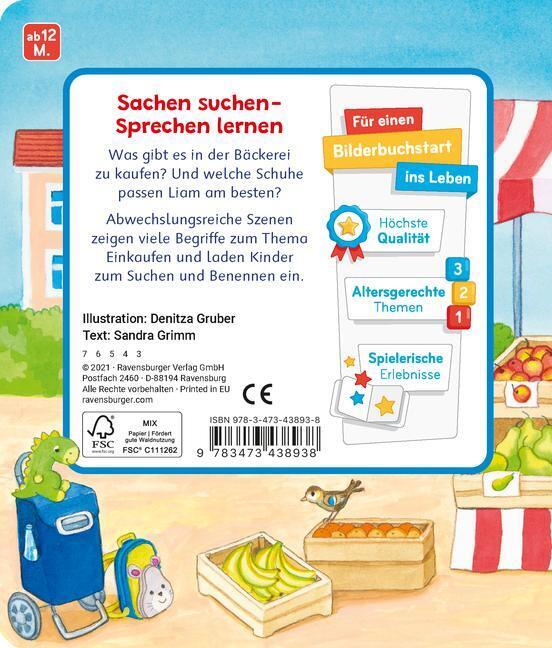Thumbnail - Mein Erstes Sachen Suchen: Beim Einkaufen Sandra Grimm Buch Sachen