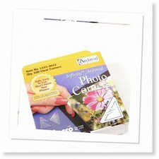 500 Pack of Infinity Clear Photo Corners - Acid-Free and Archival Safe - L533-00