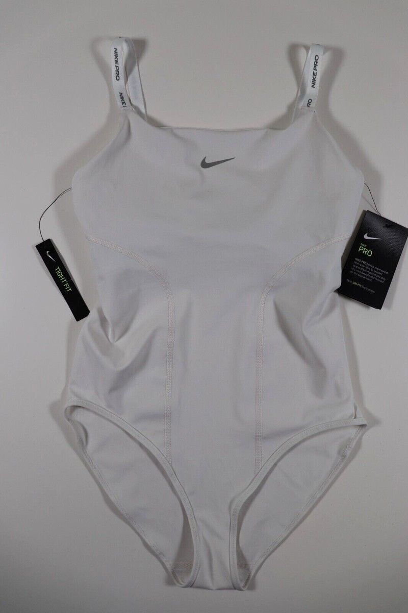 NIKE PRO CAPSULE TRAINING SLEEVELESS TIGHT FIT BODYSUIT TOP BV3416