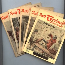 Rolf Torring`s Abenteuer Originale Nr. 101-193 komplett (0-1) in 9 Sammelmappen