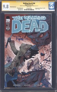 WALKING-DEAD-100-Ottley-Variant-CGC-9-8-SS-2x-Signed-by-Kirkman-amp-Ottley