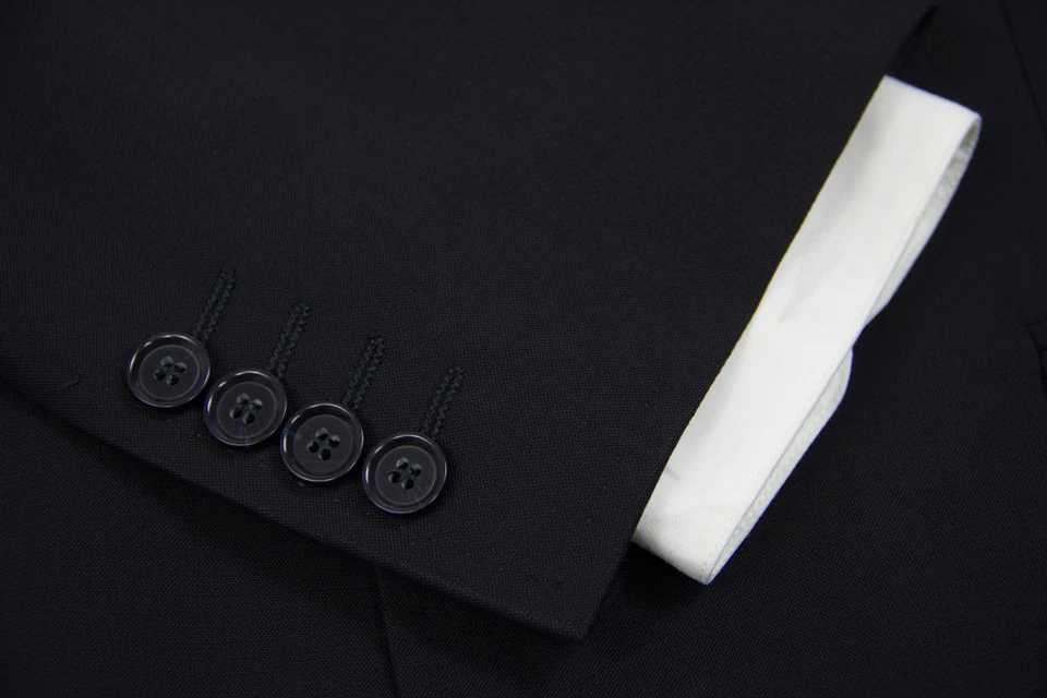 Dolce Gabbana Navy Blue Wool Blazer, US 38/EU 48 - Image 3 of 4