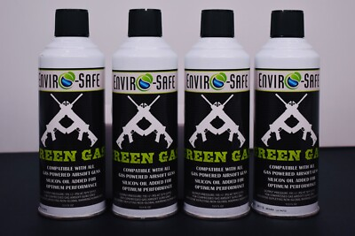 #ad Green Gas Law Enforcement Military Approved Airsoft 4 cans $45.00