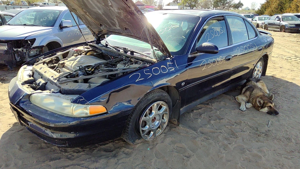 Маслосборник двигателя 99-02 Oldsmobile Intrigue с хорошей сливной пробкой оригинальный 3,5 л 12564820 - Изображение 3 из 4