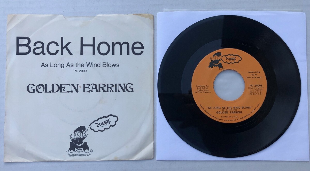 GOLDEN EARRING Back Home 1970 US ORG 7