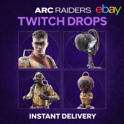   ARC RAIDERS   TWITCH DROPS (4/4 ITEMS) DECEMBER + ALL ITEMS - ALL PLATFORMS