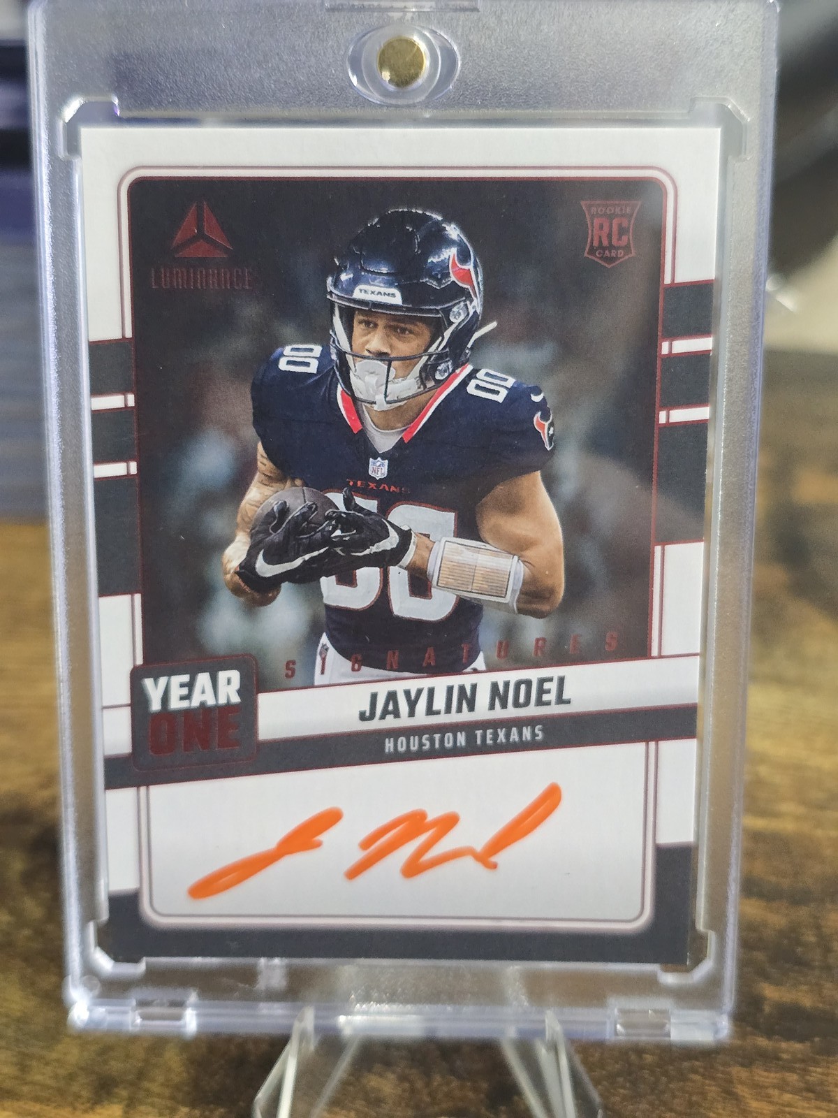 2025 Panini Luminance #YOS-JLN Jaylin Noel Year One Signatures RPS