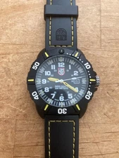 LUMINOX Series 3020 Navy SEALs 1GBq H3LX CORONADO Men Quartz YELLOW MARKERS