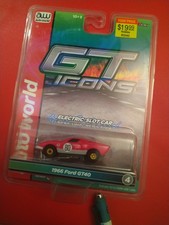 New Auto World Thunderjet GT 1966 Ford GT40 LeMans Red 1/64 HO Scale Slot Car