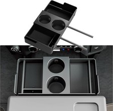 Front Center Seat Headrest Organizer Compatible With 2011-2026 Ford F150 F250 Cu