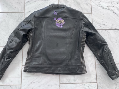 Damen Motorradjacke mit Projektoren - Bild 2 von 5