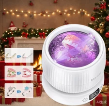 UV Ultrasonic Retainer Cleaner Machine Dental Guard Cleaser Pod for Invisalign z