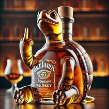 Turtle Whiskey Bottle Unique Animal Glass Whiskey Bottle Decanter Good Gifts UK