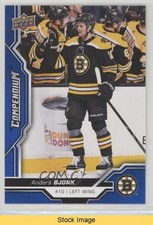 2018-19 Upper Deck Compendium Blue Anders Bjork #42 READ 5yy