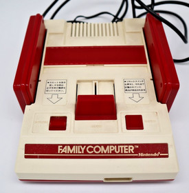 Nintendo Famicom Console HVC-002 with AC Adapter & RF Switch Tested Working