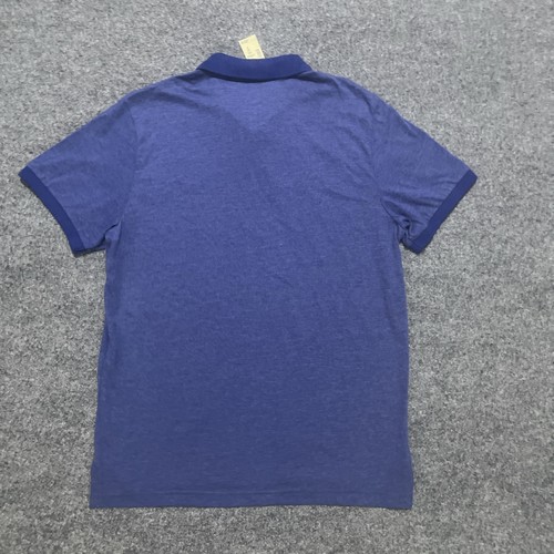 Aeropostale A87 Poloshirt Herren Large blau meliert weiche Baumwolle - Bild 9 von 13