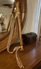 Vintage Recorder Flute With Navajo Handmade Overlay, 60’s West Germany