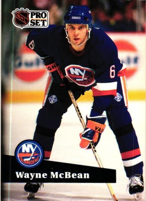 1991-92 Pro Set - Wayne McBean #144