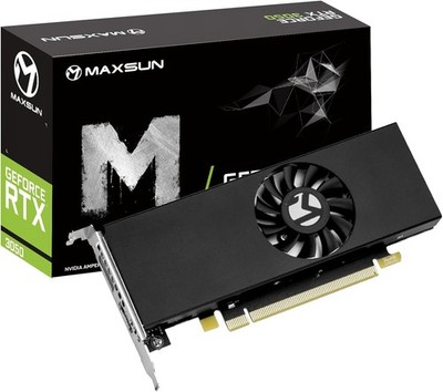 Maxsun GeForce RTX 3050 6GB Graphics Cards GDDR6 Video GPU for Gaming PC  Mini