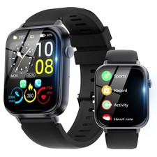 Smart Watch for Men Women Answer/Make Call 1.85 HD Fitness Tracker with 24/7 H