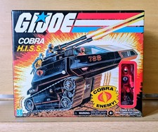 AUTHENTIC GI Joe 2020 RETRO COBRA HISS TANK Black Ver & 3.75  DRIVER WALMART Exc