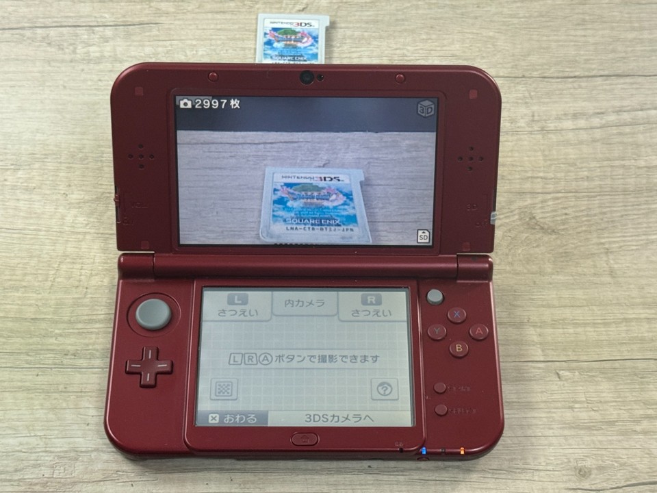 Nintendo New 3DS LL XL Metallic Red Console Tested Japan ver D7025 | eBay