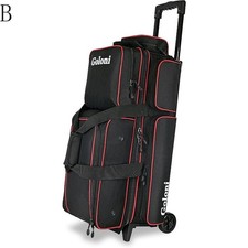 Goloni 3 Ball Bowling Bags with Wheels - Rolling Bowling Bag for 3 Ball B