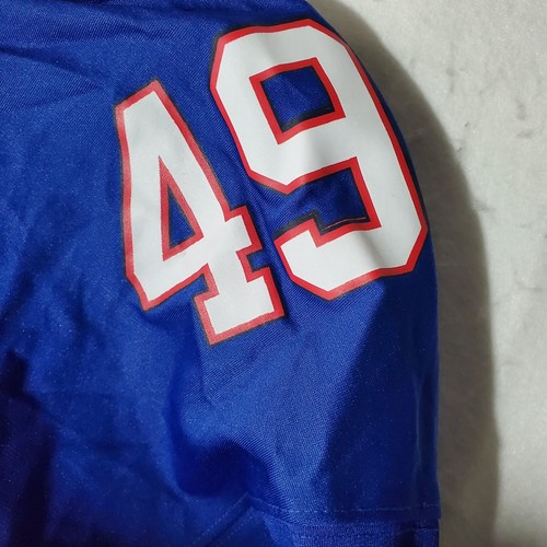New York Buffalo Bills Jersey Mens 5XL Blank Jersey Nike On Field Blue NWT - Picture 9 of 13