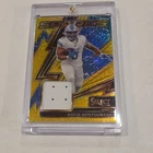 2025 Panini Select Football Gold David Montgomery #SPK-DMY