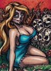 5finity Day of the Dead Cinderella original sketchcard art AP José Carlos
