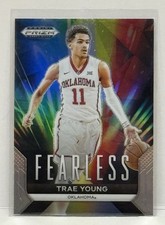 2024-25 Panini Prizm Draft Picks - Fearless Trae Young #1 Silver Prizm