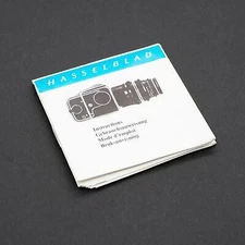 Hasselblad Nomogram Instructions