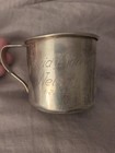 Vintage Sterling Wallace Baby Cup #30 Engraved With Name — photo 1