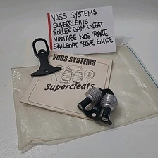 Roller Cam Cleat Supercleats  Voss Systems Vintage Nos Rare Sailboat Rope Guide 
