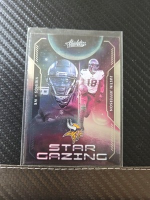 2023 Panini Absolute ~ Star Gazing #SG-13 ~ Justin Jefferson Vikings 